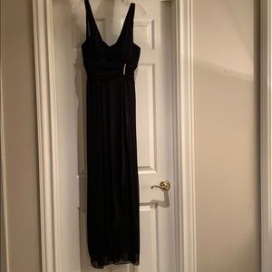 Classic Long Black Dress